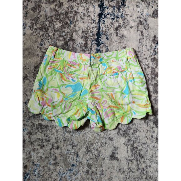 Lilly Pulitzer Women's Size 0 Elephant Ears Buttercup Shorts - Picture 2 of 3